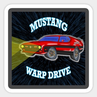 Mustang Mach Attack Sticker